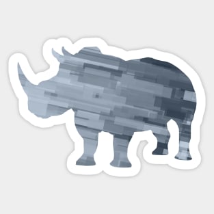 Rhinoceros Sticker